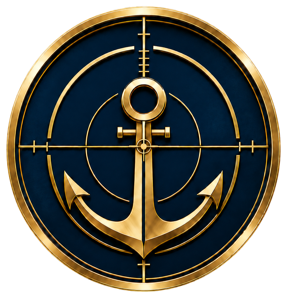SCOPE anchor reticle emblem